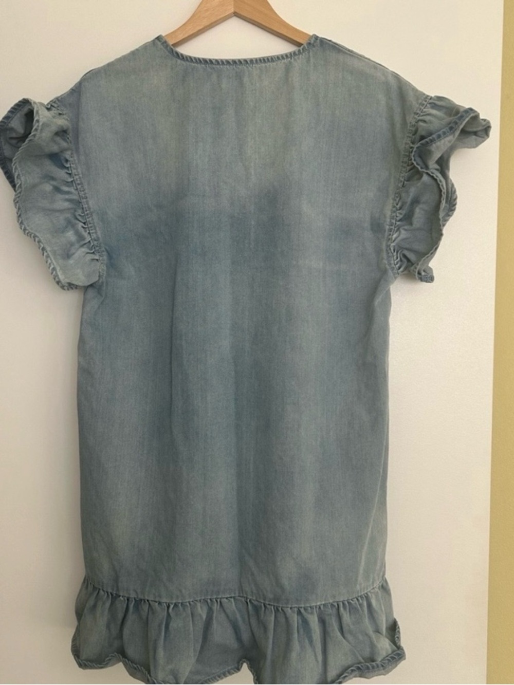 Ulla Johnson Light Blue Jean Dress - Picture 3 of 5
